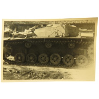 Foto der deutschen Selbstfahrlafette Stug-III. Espenlaub militaria